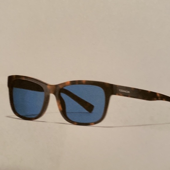 Coach Accessories - Hudson Rectangle Matte Dark Tortoise Coach Sun Glasses New with Tags